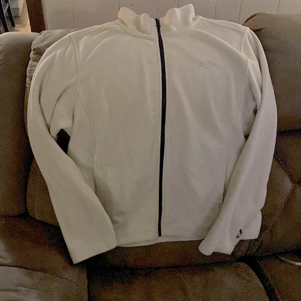 Cute winter wantdo fleece jacket white